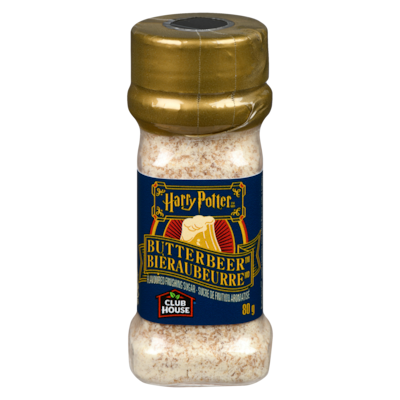 Club House Flavoured Finishing Sugar Harry Potter Butterbeer 80 g, $8.11/100g