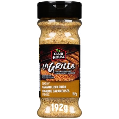 Club House Assaisonnement aromatisé oignons caramélisés fumés 192 g, 4,17 $/100g