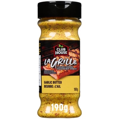 Club House Flavoured Seasoning Garlic Butter 190 g, $3.16/100g