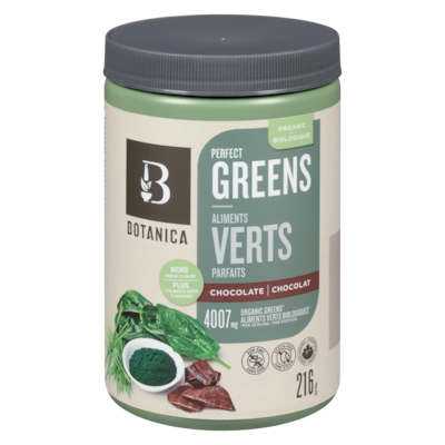 Botanica Perfect Greens Chocolate 216 g, $19.44/100g