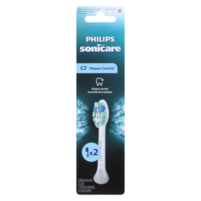 Phillips Têtes de brosse de rechange c2 plaque control 2 ea, 17,50 $/1ch