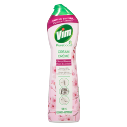 Vim Cleaner Cream Cherry Blossom Limited Edition 500 ml, $0.80/100ml