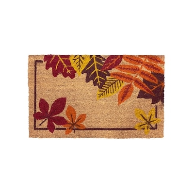 null 18”x30” Coir mat Autumn Colour 1 ea, $20.00/1ea