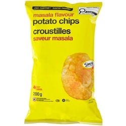 No Name Potato Chips, Masala Flavour 200 g, $0.75/100g