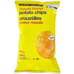 Sans Nom Croustilles saveur masala 200 g, 0,75 $/100g