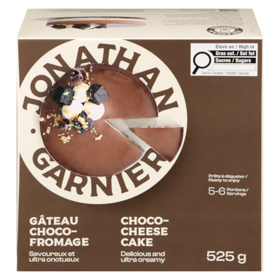 null Gâteau choco-fromage 525 g, 3,05 $/100g