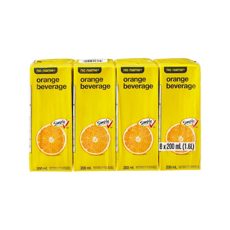 Orange Beverage Boxes