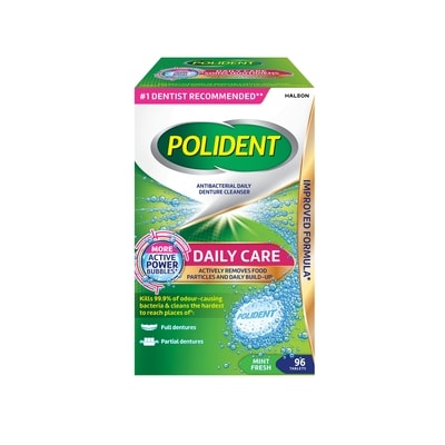 Polident Daily Care Tablets 96 ea, $0.12/1ea