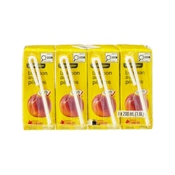 No Name Peach Beverage Boxes - 8x200.0 ml | No Frills Online
