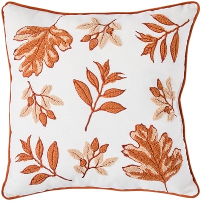 null Coussin avec motif de feuilles 1 ea, 19,00 $/1ch