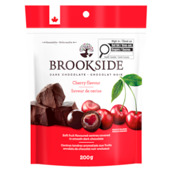 【black cherry】【2点まとめ】 Brookside Dark Chocolate Cherry Flavour - 200 g | Zehrs