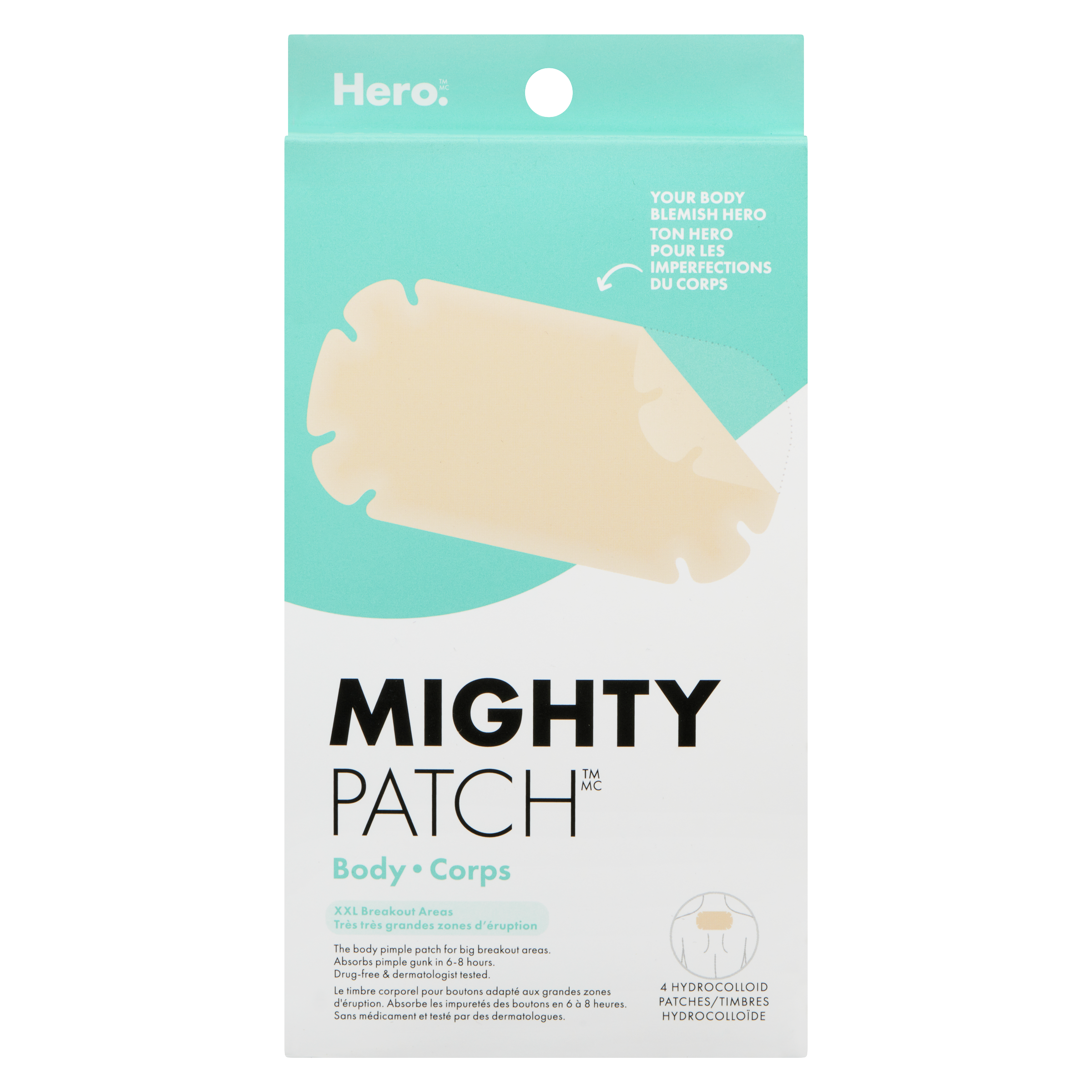 Mighty Patch Hydrocolloid Patches Body