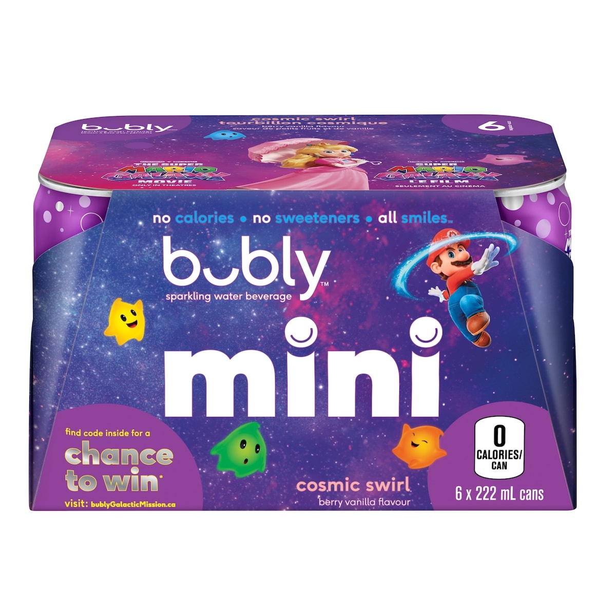 Bubly Cosmic Swirl Sparkling Water