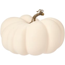 null Foam Pumpkin Decoration - White 1 ea, $12.00/1ea