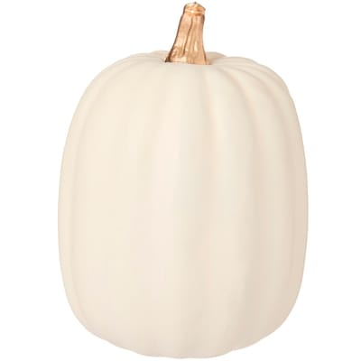 null Mini Foam Pumpkin Decoration - White 1 ea, $3.50/1ea
