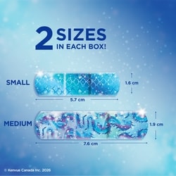 WINNER PHOTO FRAME - BANDAGE CHIP　未開封 Band-Aid Flexible Fabric Magic Shimmer Bandages, Assorted Tin - 40
