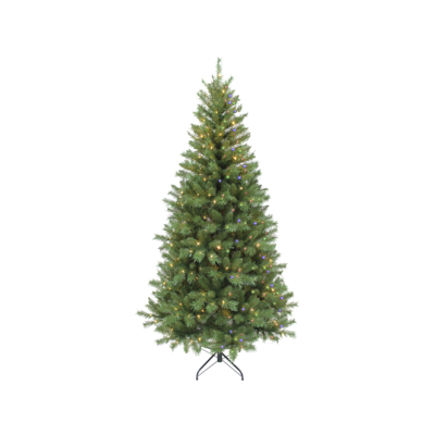 Life at Home 7ft Pre-Lit Colour Changing Mirror Lake Pine Tree 1 ea, $199.00/1ea