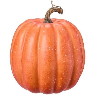 null Citrouille décorative en mousse 4,75 po x 6 po – orange 1 ea, 6,00 $/1ch