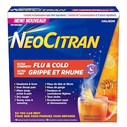 NeoCitran Ultra Strength Flu & Cold Night (Powder), 10ct 10 ea, $1.70/1ea