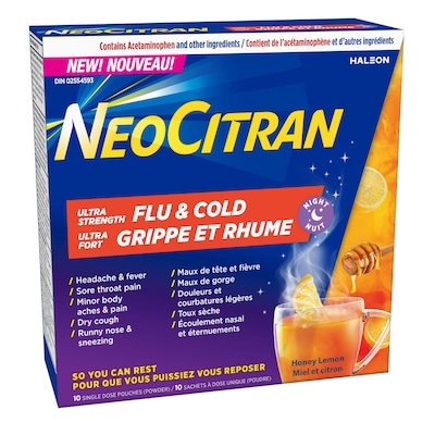 Ultra Strength Flu & Cold Night (Powder)