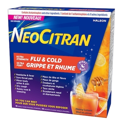 Ultra Strength Flu & Cold Night (Powder)