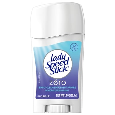 Lady Speedstick Simply Clean Deodorant 39.6 g, $11.34/100g