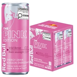 Red Bull Energy Drink, Wild Berries, (4 pack) 4x250.0 ml, $1.10/100ml