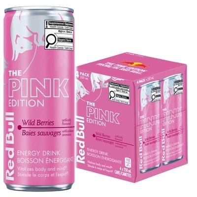 Red Bull Energy Drink Wild Berries 4x250.0 ml, $1.05/100ml