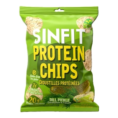 SINFIT Protein Chips, Dill Pickle 44 g, $9.07/100g