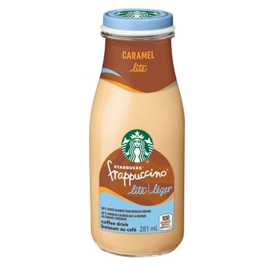 Starbucks Frapp Lite Caramel Coffee Drink 281 ml, $0.89/100ml