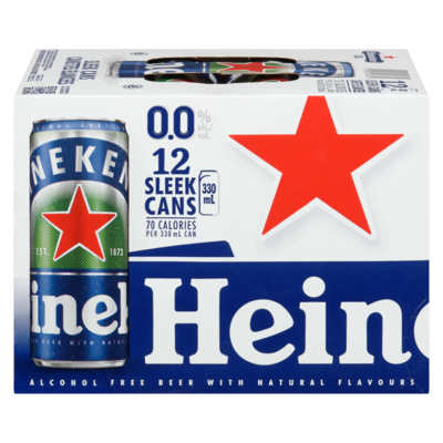 Heineken Alcohol Free Beer With Natural Flavours 12x330.0 ml, $0.81/100ml