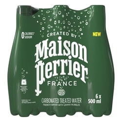 Maison Perrier Unflavoured Bottles 6x500.0 ml, $0.33/100ml