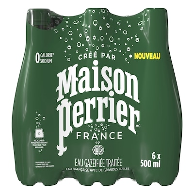 Maison Perrier non aromatisée 6x500.0 ml, 0,35 $/100ml