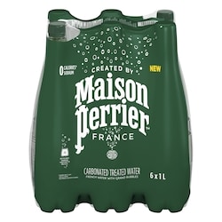 Maison Perrier Unflavoured Bottles 6x1.0 l, $0.22/100ml