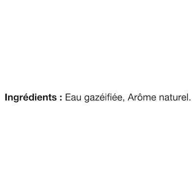 Eau pétillante Mangue