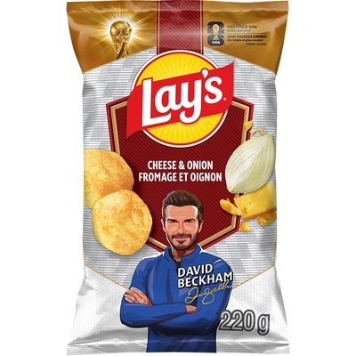Lay’s Croustilles Fromage et oignon 220 g, 1,82 $/100g