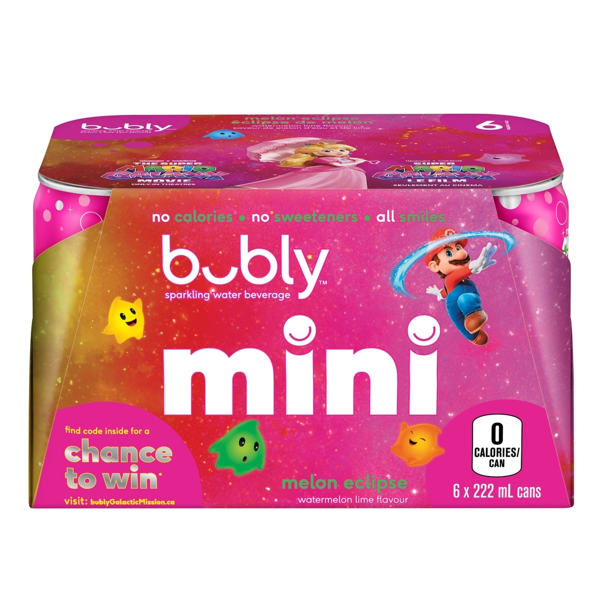 Bubly Sparkling Water Melon Eclipse