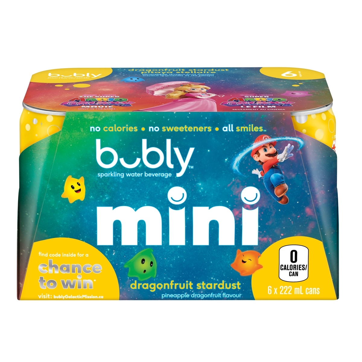 Bubly Sparkling Water Dragonfruit Stardust