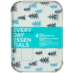 Everyday Essentials Small Holiday Food Storage Trays with Board Lids 4 Pack - Trees 4 ea, $1.25/1ea