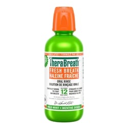 TheraBreath Solution de rinçage orale haleine fraîche menthe douce 473 ml, 2,54 $/100ml