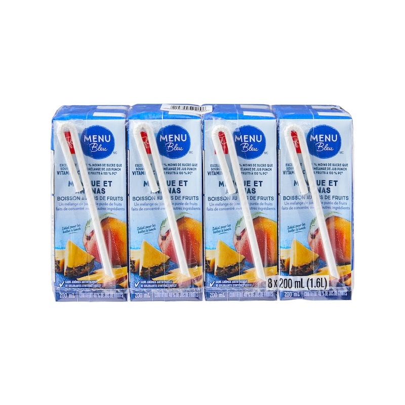 Mango Pineapple Fruit Juice Beverage Boxes