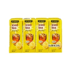 No Name Iced Tea Drink Boxes 8x200.0 ml, $0.24/100ml