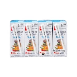 President's Choice 100% Tropical Juice Blend Boxes - 8x200.0 ml