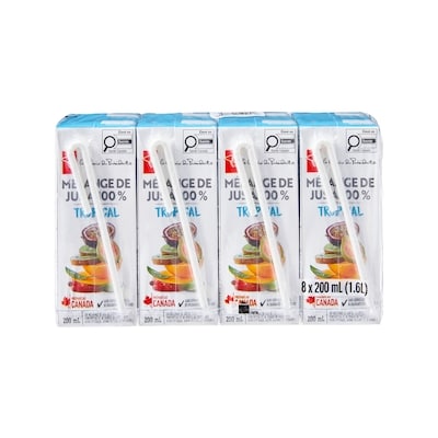 100% Tropical Juice Blend Boxes