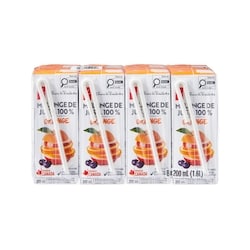 President's Choice 100% Orange Juice Blend Boxes - 8x200.0 ml