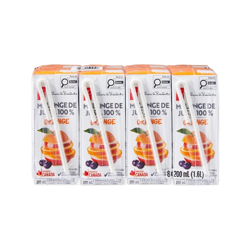 100% Orange Juice Blend Boxes