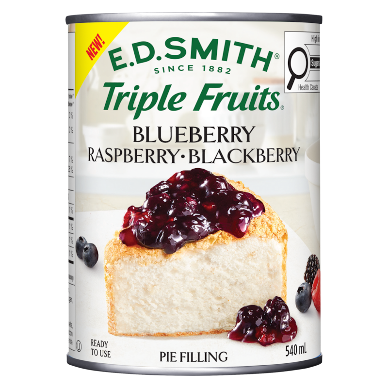 Pie Filling Blueberry Raspberry Blackberry