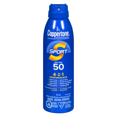 Coppertone Écran solaire fps 50 en vaporisateur 215 ml, 8,83 $/100ml