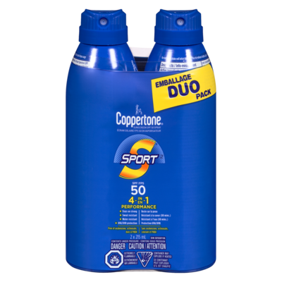 Coppertone Sunscreen Spf 50 Spray Duo Pack 2x215.0 ml, $8.83/100ml