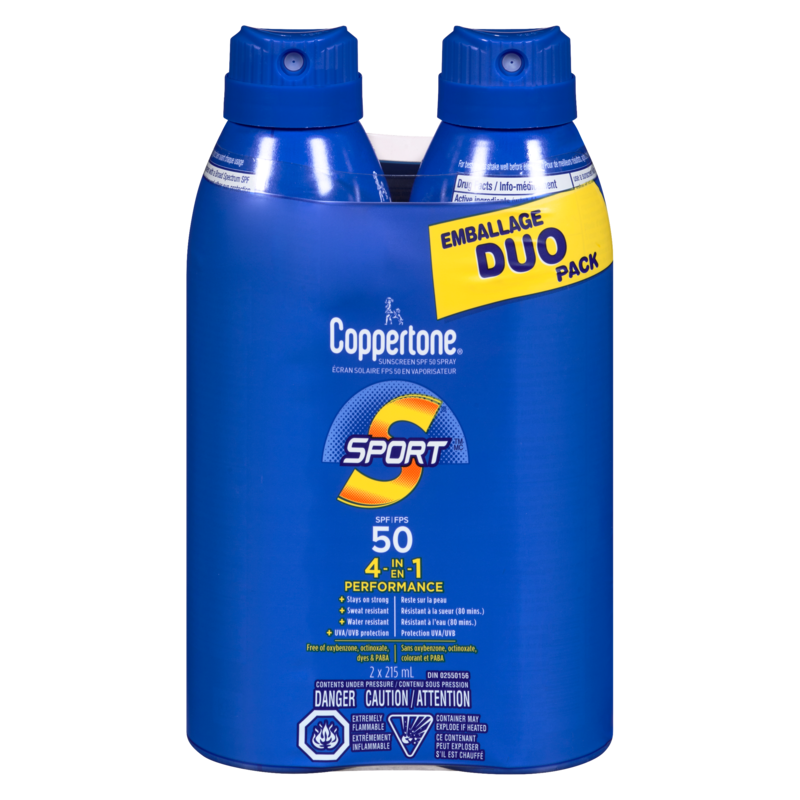 Sunscreen Spf 50 Spray Duo Pack